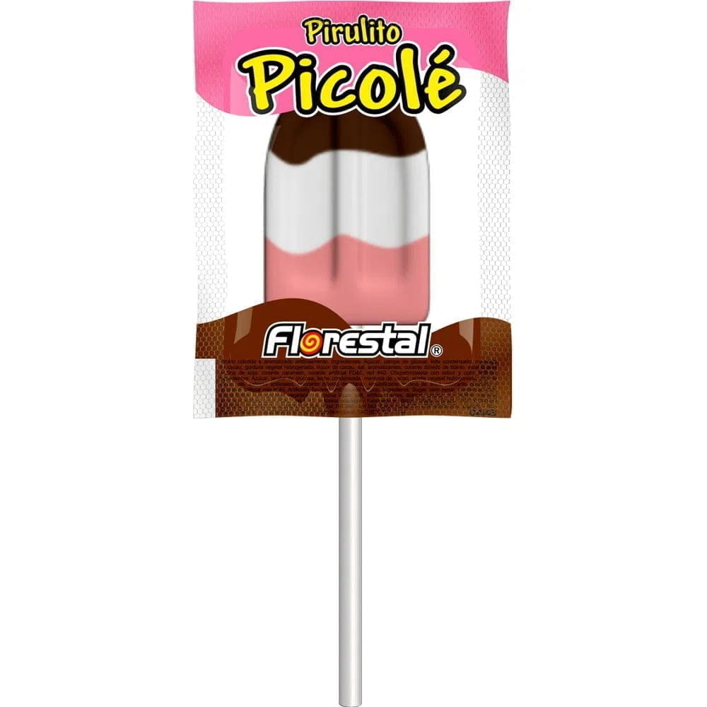 Pirulito Picolé Napolitano Florestal 550g | J.A. Doces - Distribuidora ...