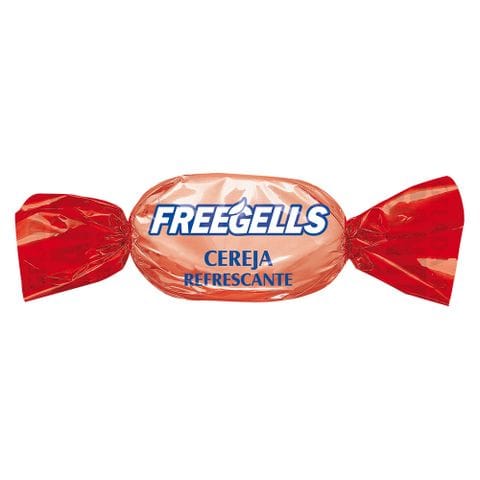 Bala Freegells Cereja Refrescante Riclan 475g - Imagem 2