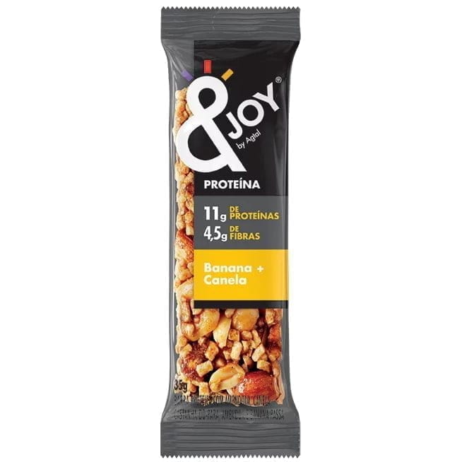 Barra de Cereal Enjoy Proteína Banana e Canela 420g - Imagem 3
