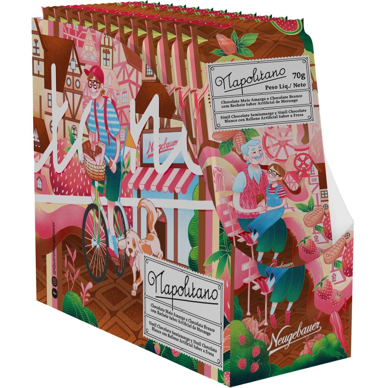 Chocolate Napolitano Neugebauer 12x70g