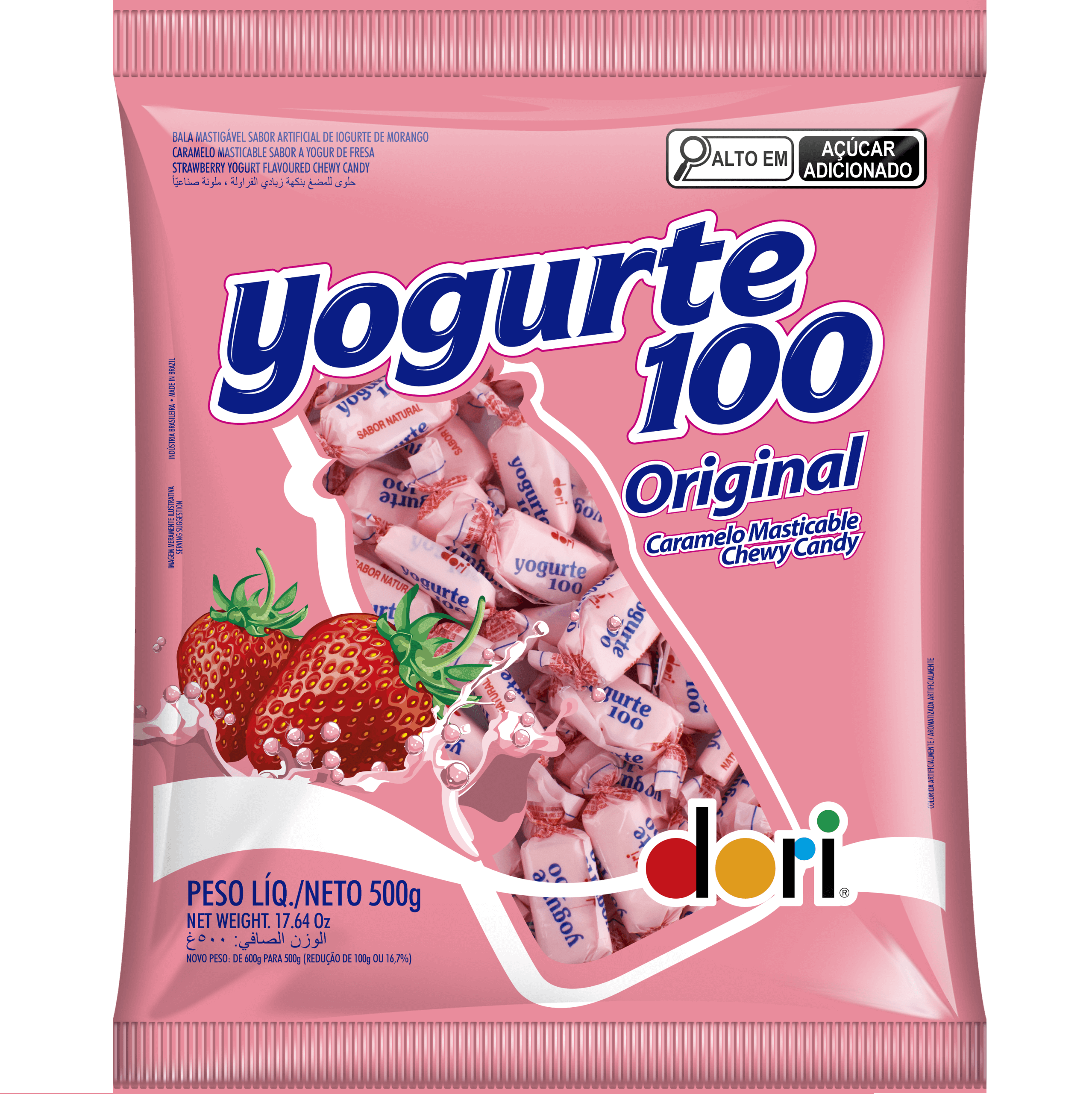 Bala Yogurte 100 Original Dori 500g