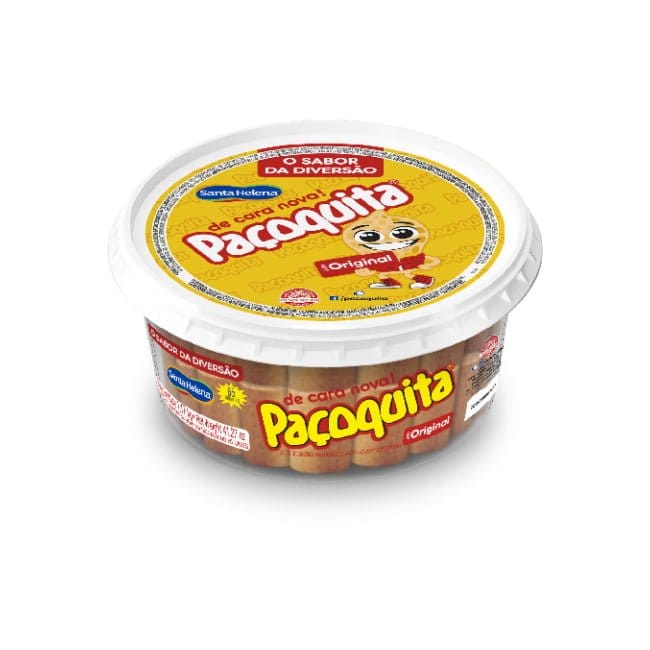 Paçoca Santa Helena Paçoquita Original Rolha Desembalada 1,17kg
