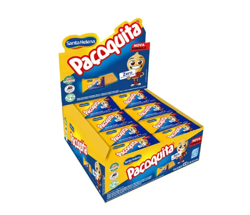 Paçoca Diet Santa Helena Paçoquita 432g