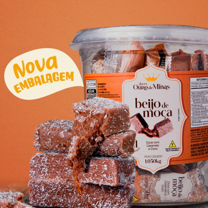 Beijo de Moça Ouro de Minas 1,05kg