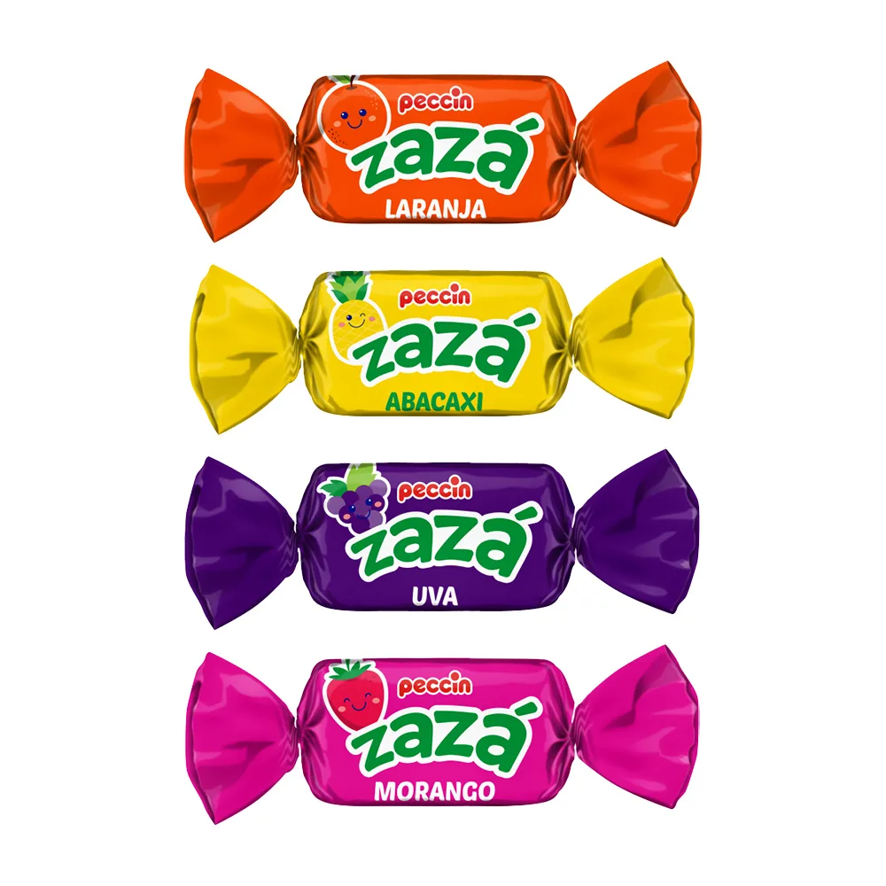 Bala Zazá Sortida Peccin 400g | J.A. Doces - Distribuidora de