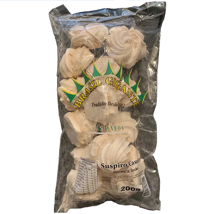 Suspiro Grande Brasil Gigante 200g